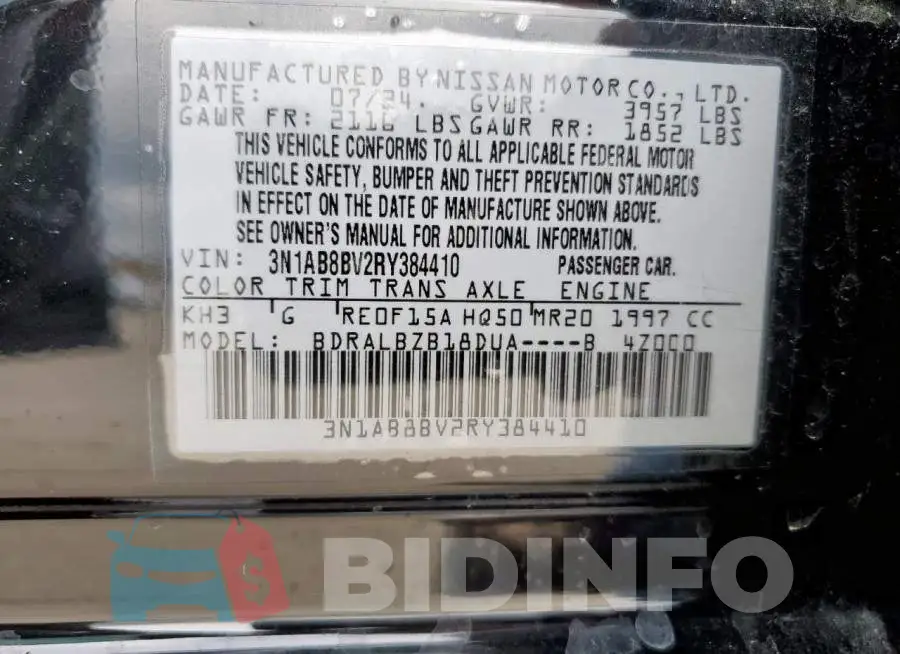 3N1AB8BV2RY384410 Photo# 12