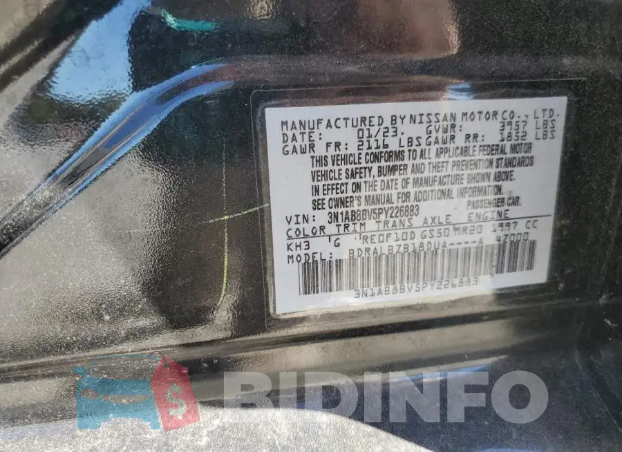3N1AB8BV5PY226883 Photo# 12