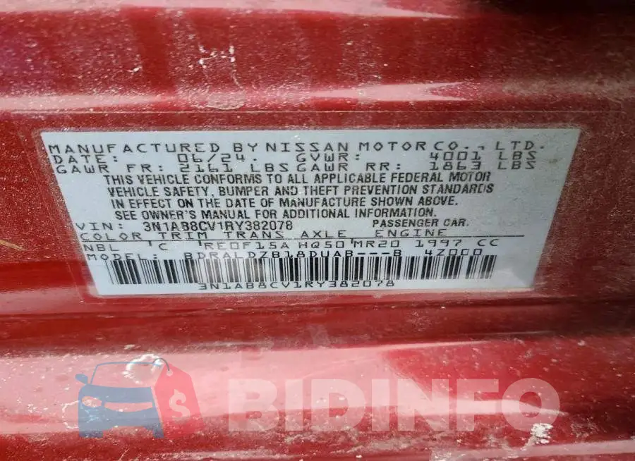 3N1AB8CV1RY382078 Photo# 12