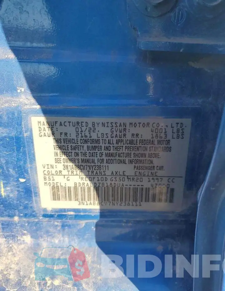 3N1AB8CV7NY238111 Photo# 13