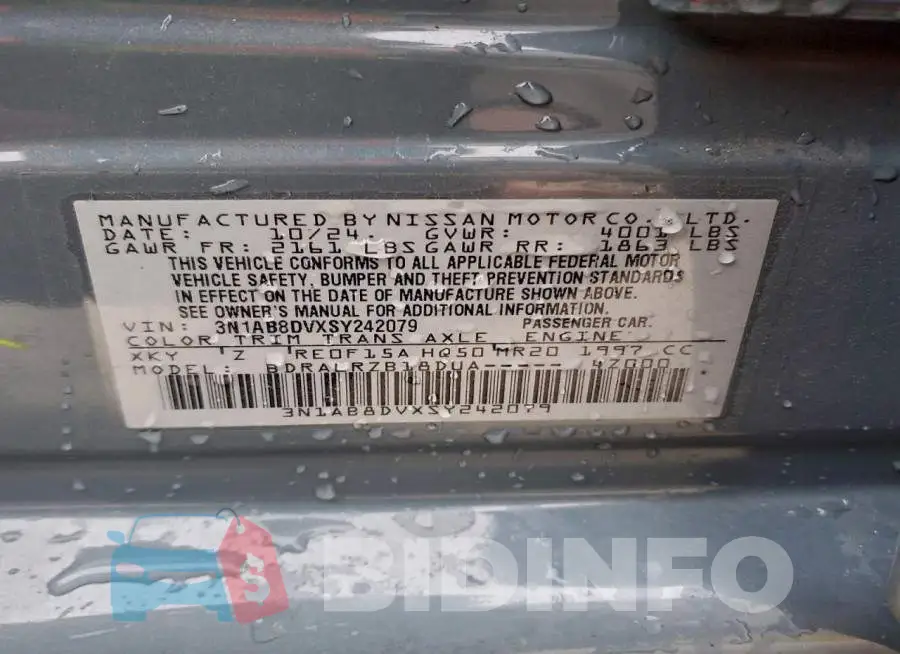 3N1AB8DVXSY242079 Photo# 13