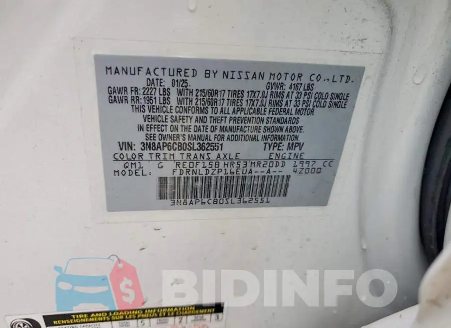 3N8AP6CB0SL362551 Photo# 14