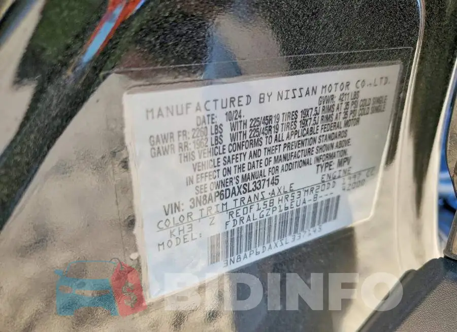 3N8AP6DAXSL337145 Photo# 14