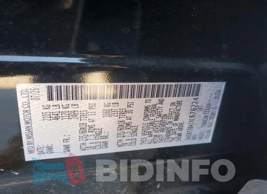 5N1BT3BA5TC676224 Photo# 12