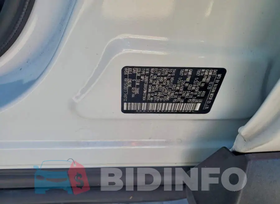 JN8BT3BA5PW437964 Photo# 13