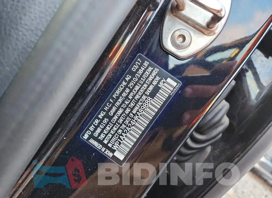 WP1AA2A24HKA89888 Photo# 13