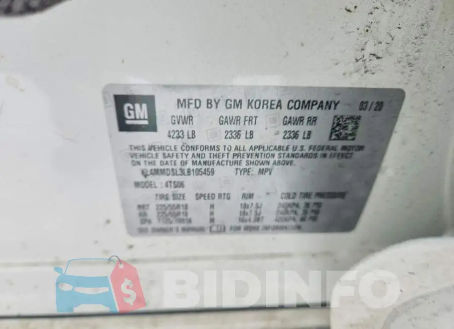 KL4MMDSL3LB105459 Photo# 13
