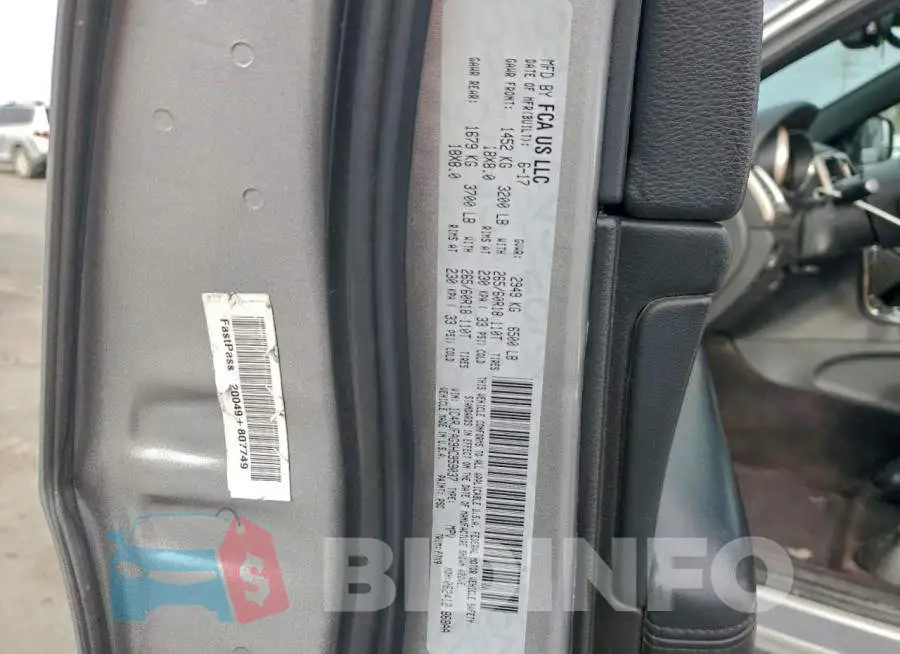 1C4RJFAG9HC959037 Photo# 13