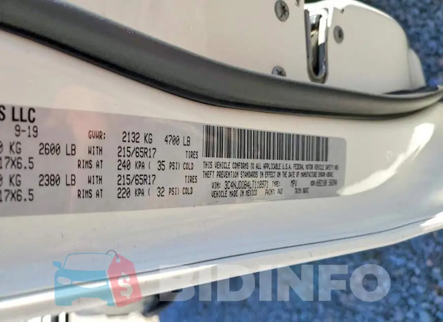 3C4NJDDB4LT118971 Photo# 13
