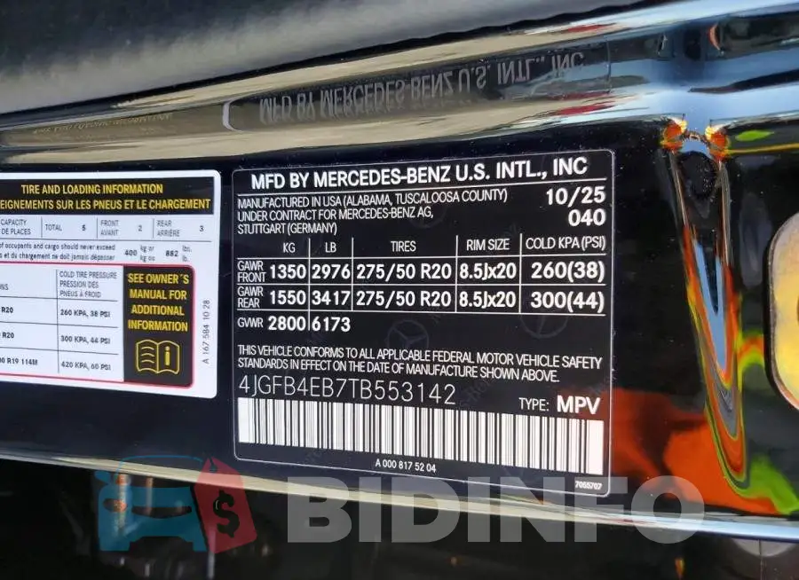 4JGFB4EB7TB553142 Photo# 13