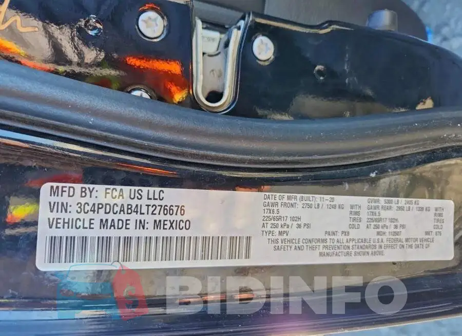 3C4PDCAB4LT276676 Photo# 14