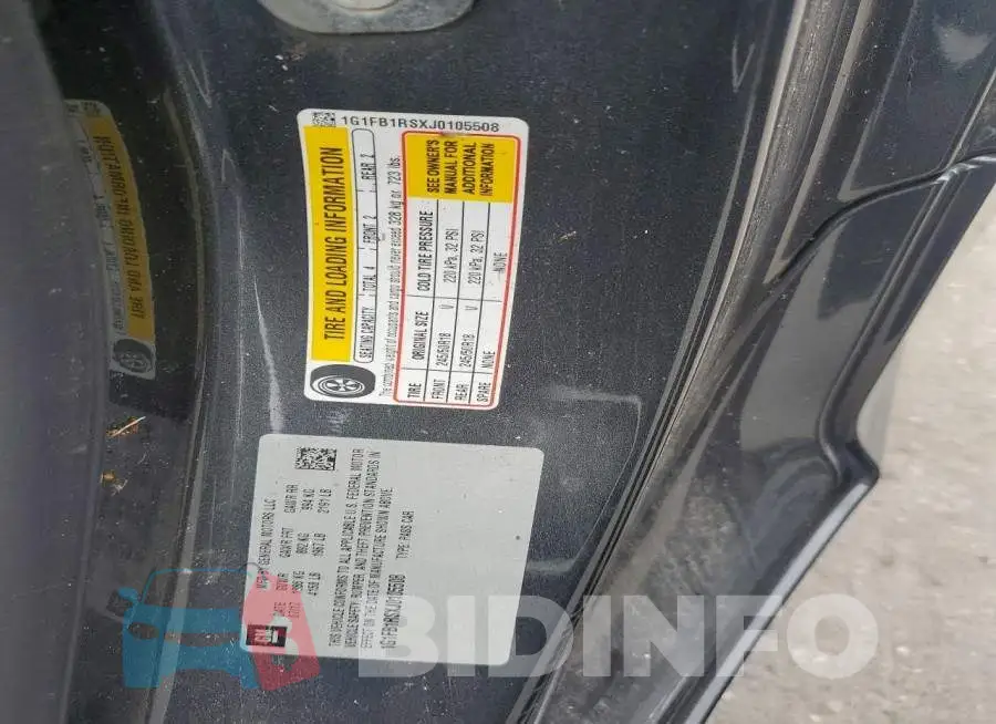 1G1FB1RSXJ0105508 Photo# 12