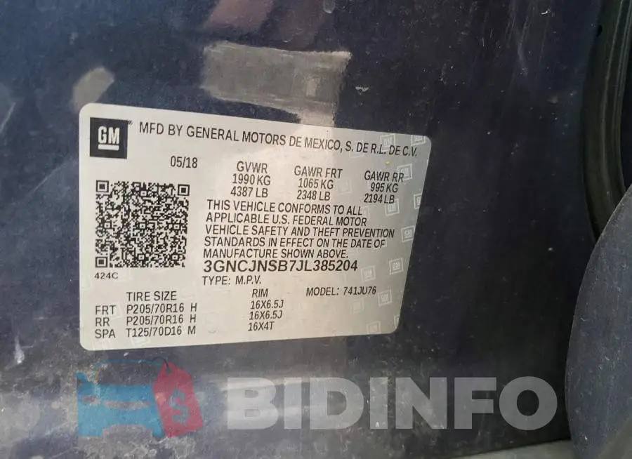 3GNCJNSB7JL385204 Photo# 13