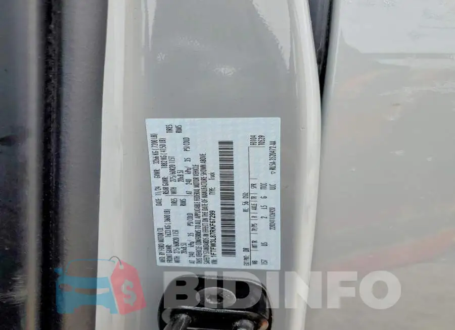 1FTFW3L87RKF67299 Photo# 12