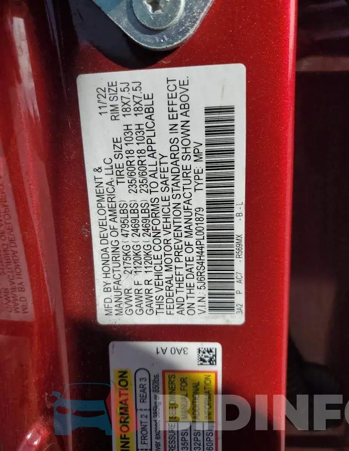 5J6RS4H44PL001879 Photo# 12