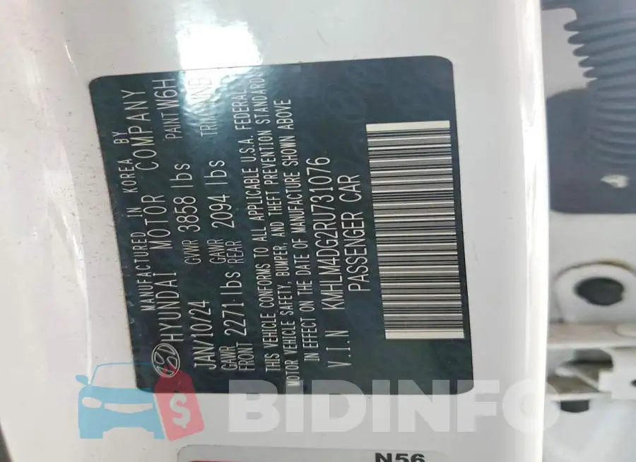 KMHLM4DG2RU731076 Photo# 12
