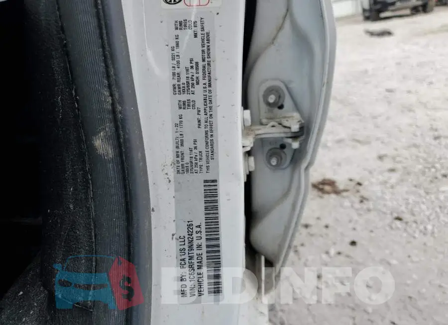1C6SRFMT9NN242261 Photo# 12