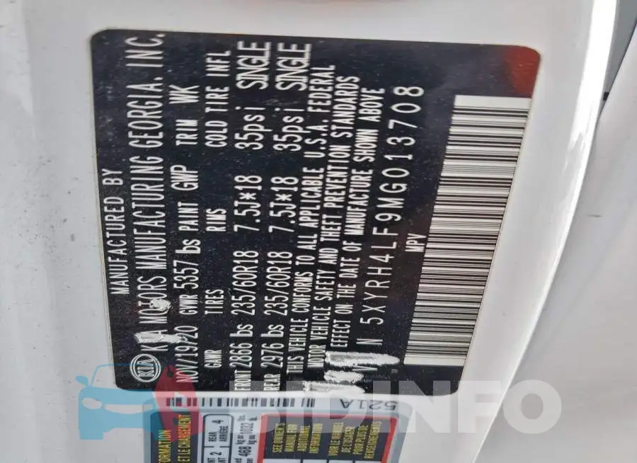 5XYRH4LF9MG013708 Photo# 12