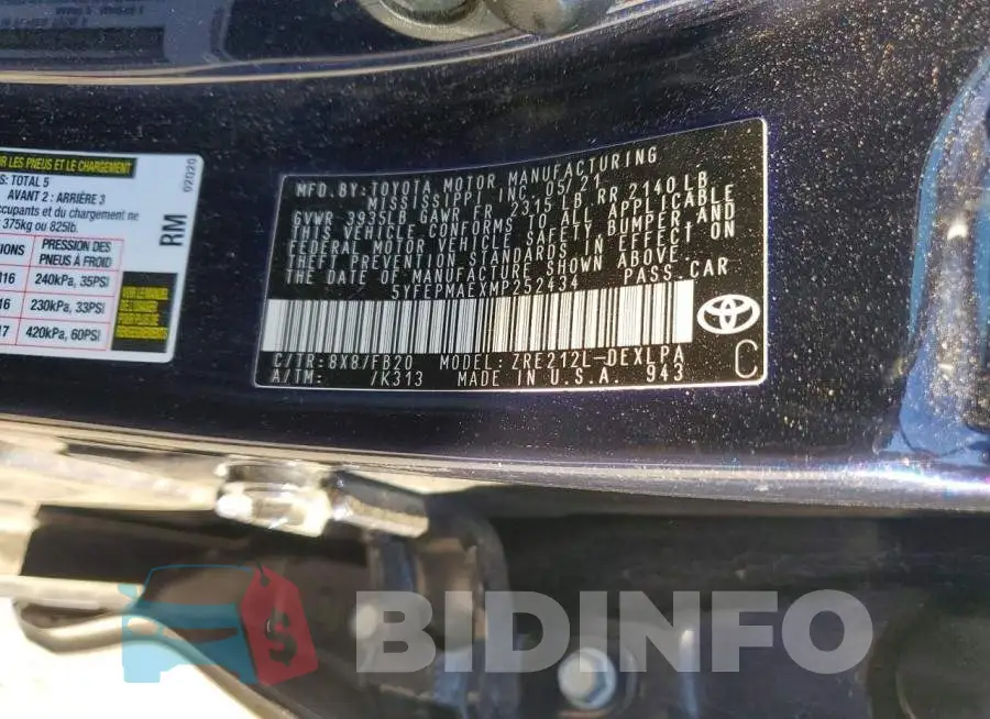 5YFEPMAEXMP252434 Photo# 11