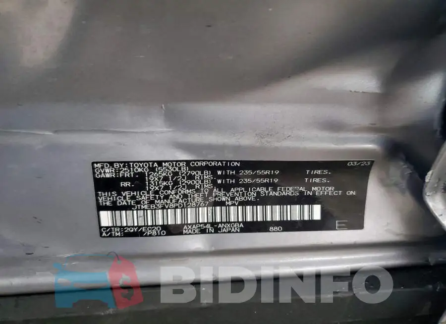 JTMEB3FV8PD128767 Photo# 14