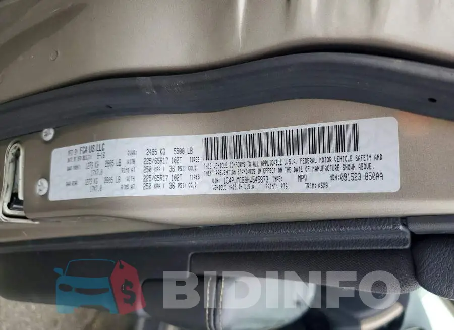 1C4PJMCB8HW545873 Photo# 13