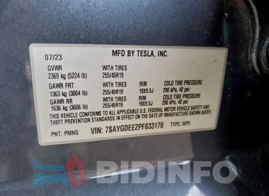 7SAYGDEE2PF833176 Photo# 12