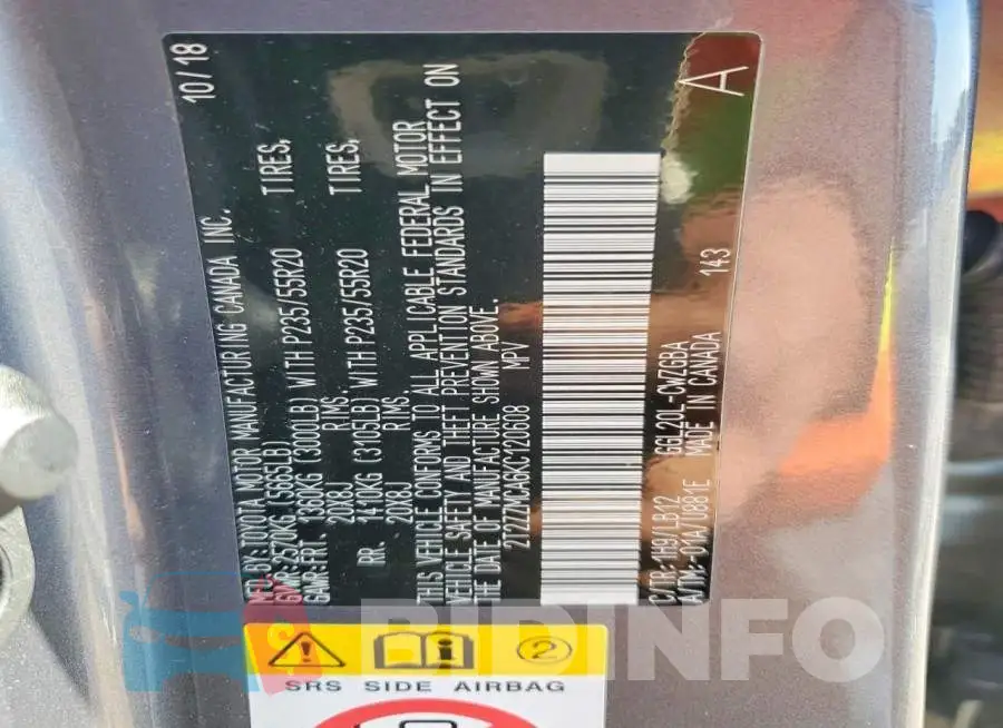 2T2ZZMCA6KC120608 Photo# 14