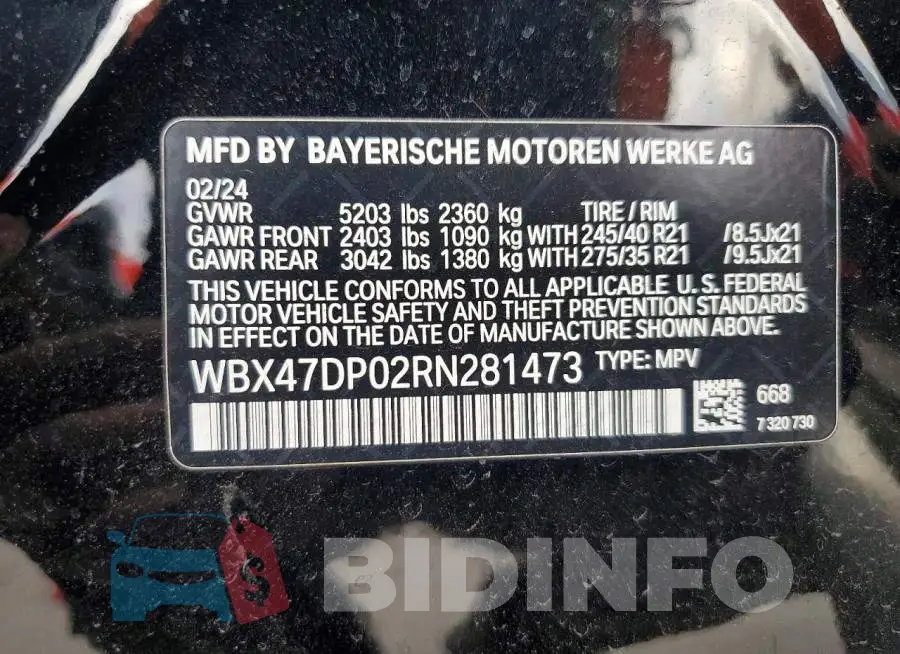 WBX47DP02RN281473 Photo# 13