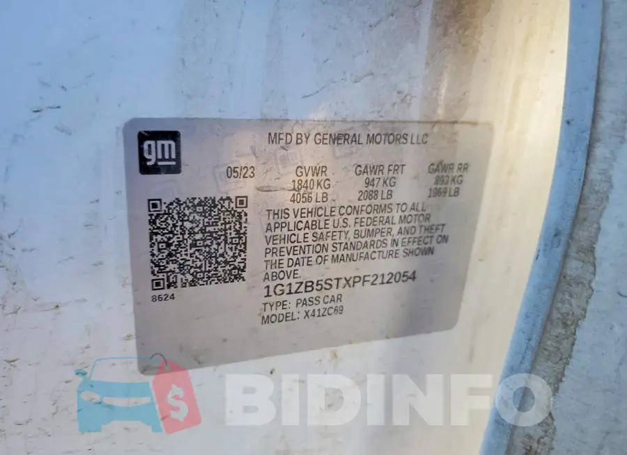 1G1ZB5STXPF212054 Photo# 13