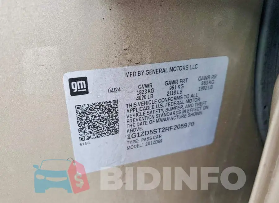 1G1ZD5ST2RF205970 Photo# 13