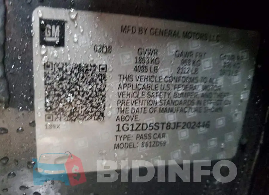 1G1ZD5ST8JF202446 Photo# 12