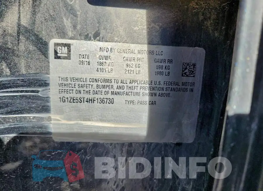 1G1ZE5ST4HF136730 Photo# 12