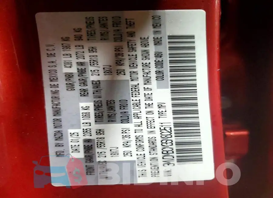 3MVDMBCM3SM802511 Photo# 12