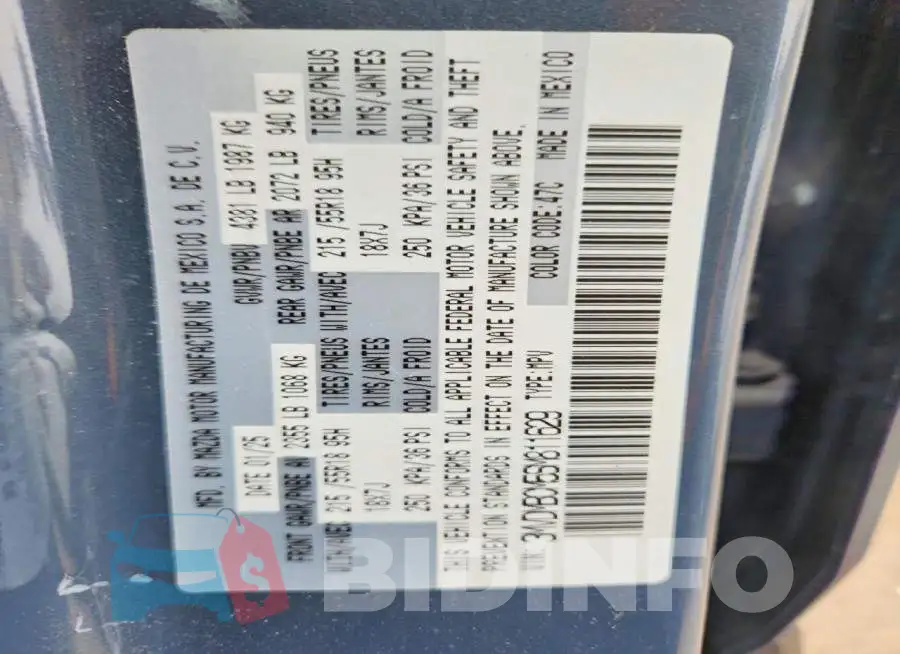 3MVDMBCM5SM811629 Photo# 12