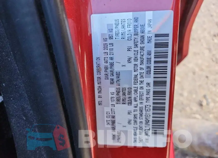 JM1GL1VM4M1611673 Photo# 12