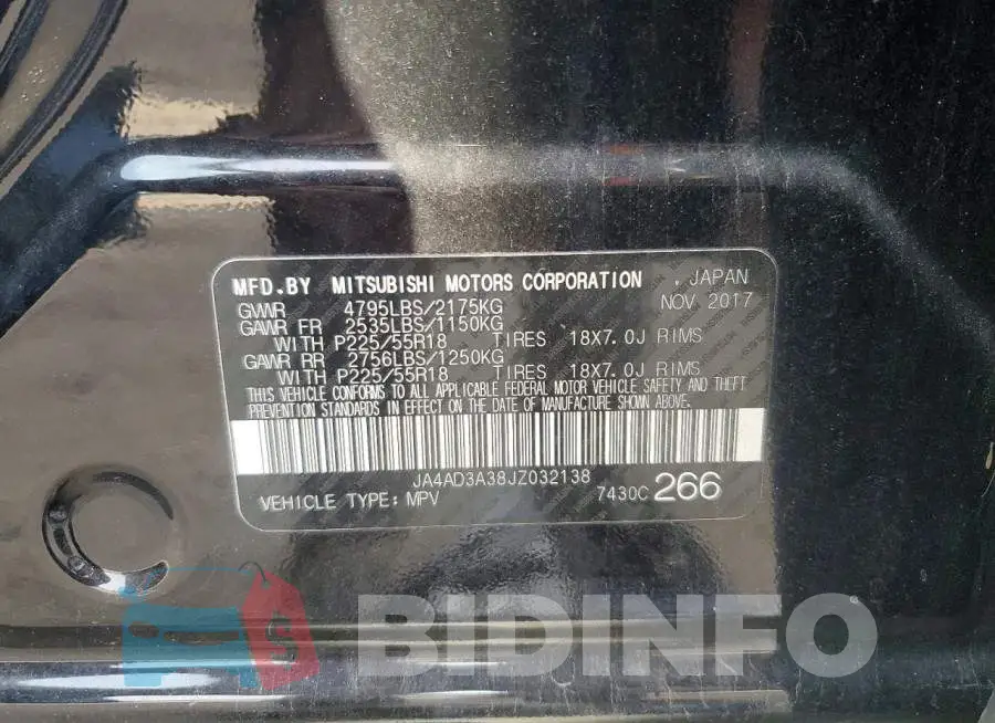 JA4AD3A38JZ032138 Photo# 14