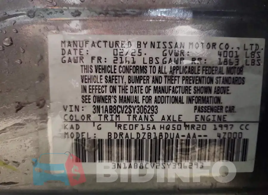 3N1AB8CV2SY306293 Photo# 12