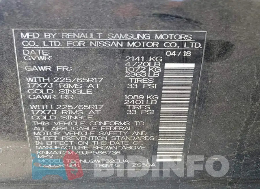 KNMAT2MV9JP586736 Photo# 13