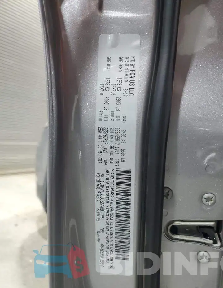 1C4PJMLX1JD527468 Photo# 13