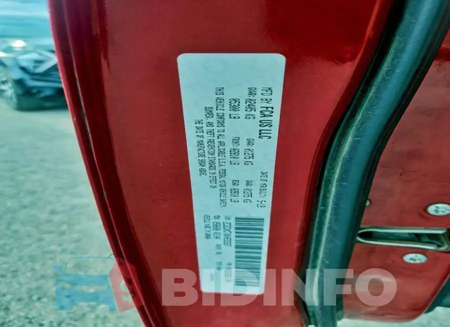 2C3CDXCTXKH633267 Photo# 13