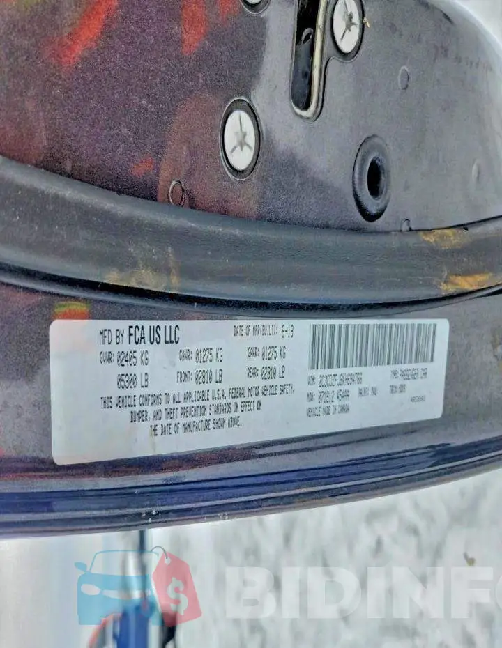 2C3CDZFJ6KH694766 Photo# 13