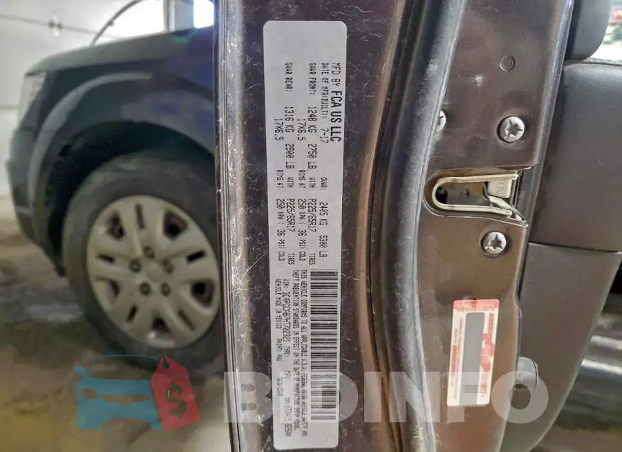 3C4PDCAB7HT702321 Photo# 13