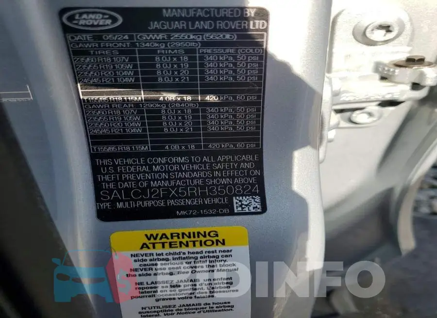 SALCJ2FX5RH350824 Photo# 14