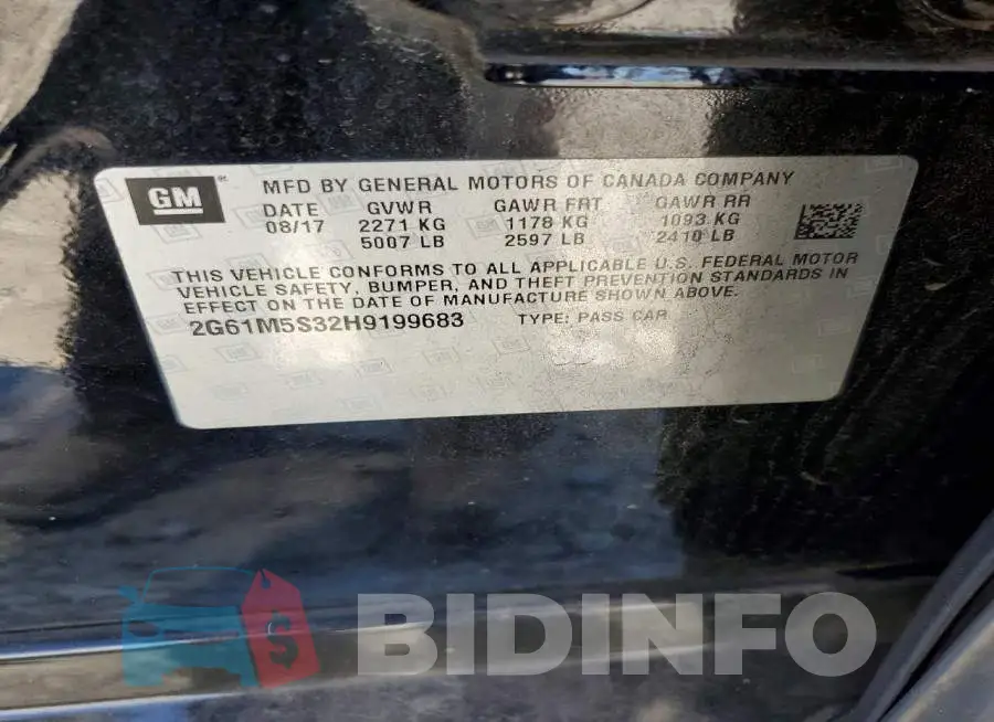 2G61M5S32H9199683 Photo# 12