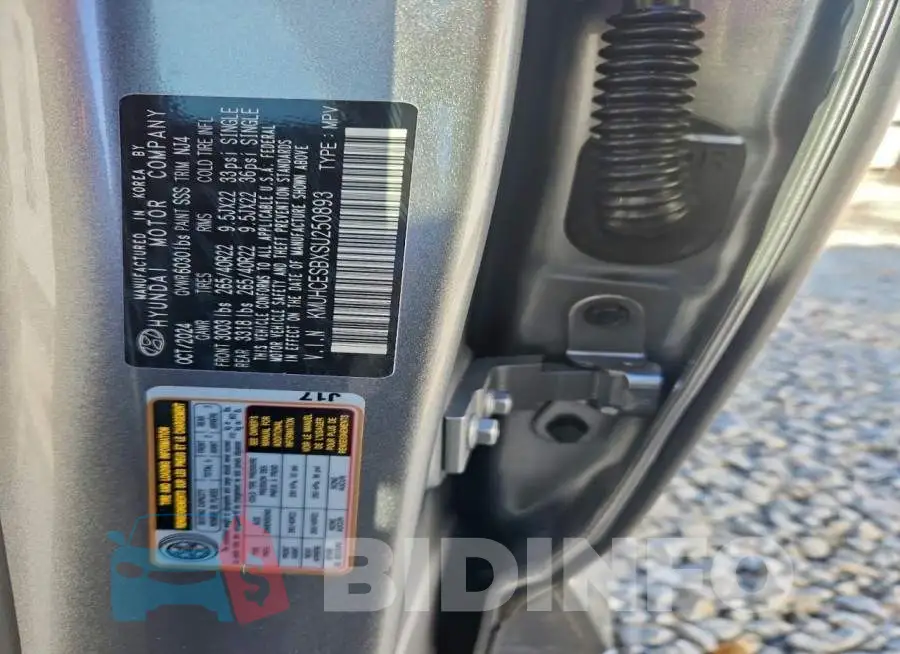 KMUHCESBXSU250893 Photo# 14