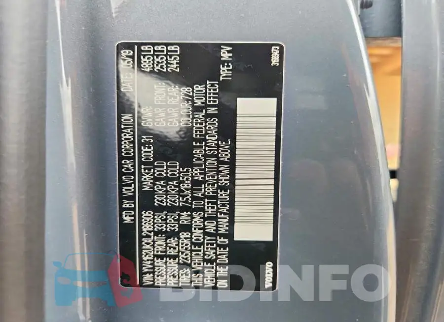 YV4162UKXL2186906 Photo# 14