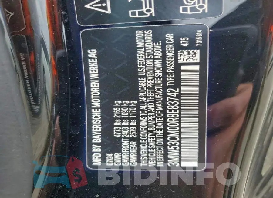 3MW53CM00R8E83742 Photo# 12