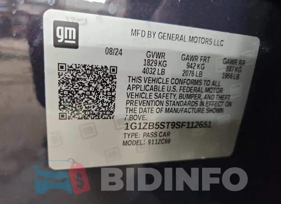 1G1ZB5ST9SF112651 Photo# 12