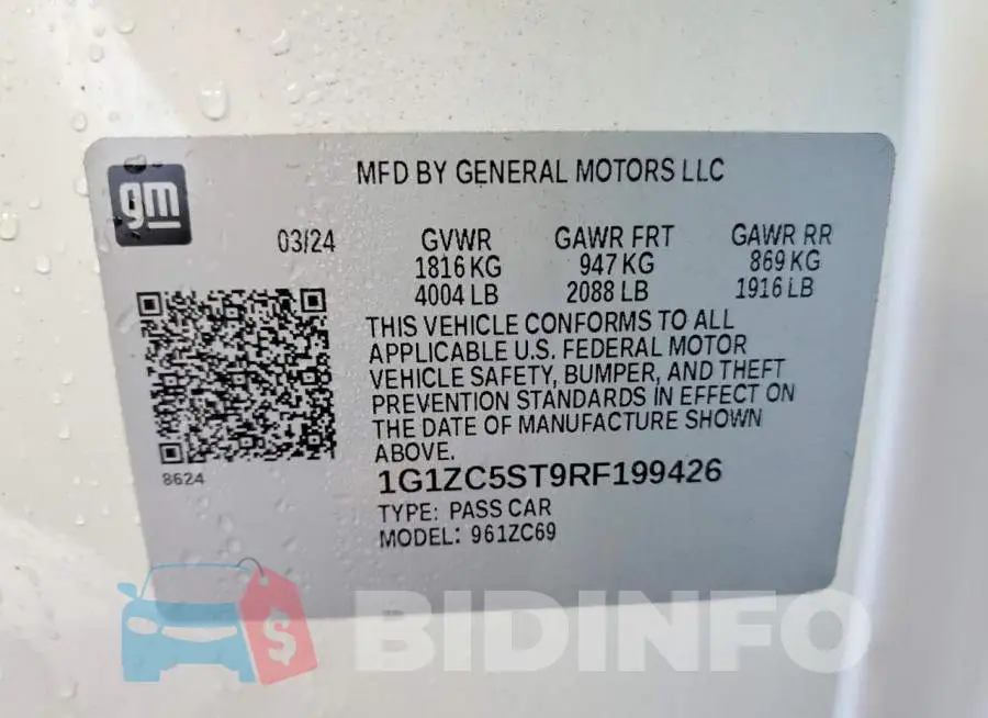 1G1ZC5ST9RF199426 Photo# 12