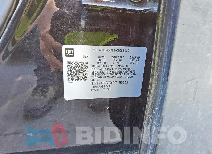 1G1ZD5STXPF190132 Photo# 12